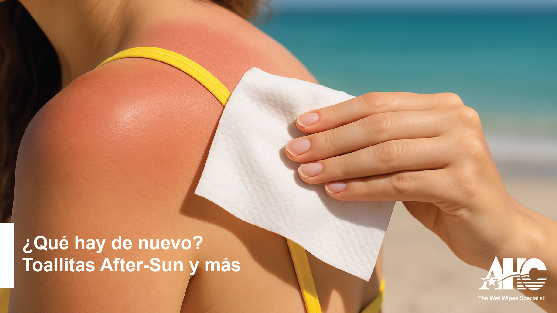 after sun wipes AHC